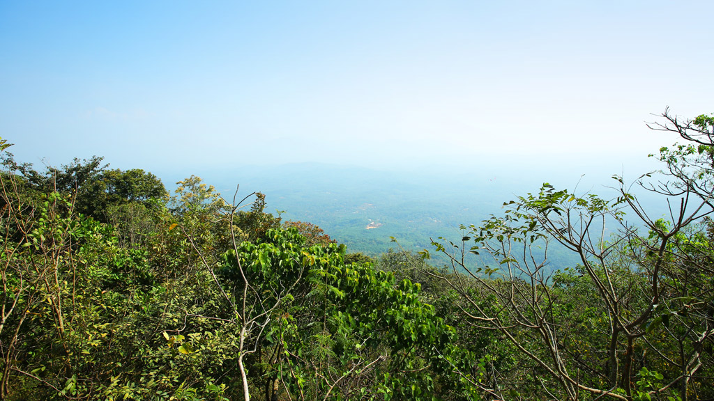 Harischandra Fort ruins in Puralimala Kannur