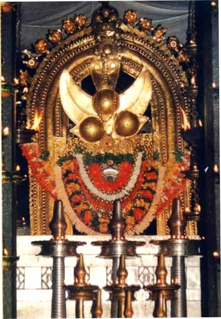 Rajarajeshwara Temple sanctum sanctorum