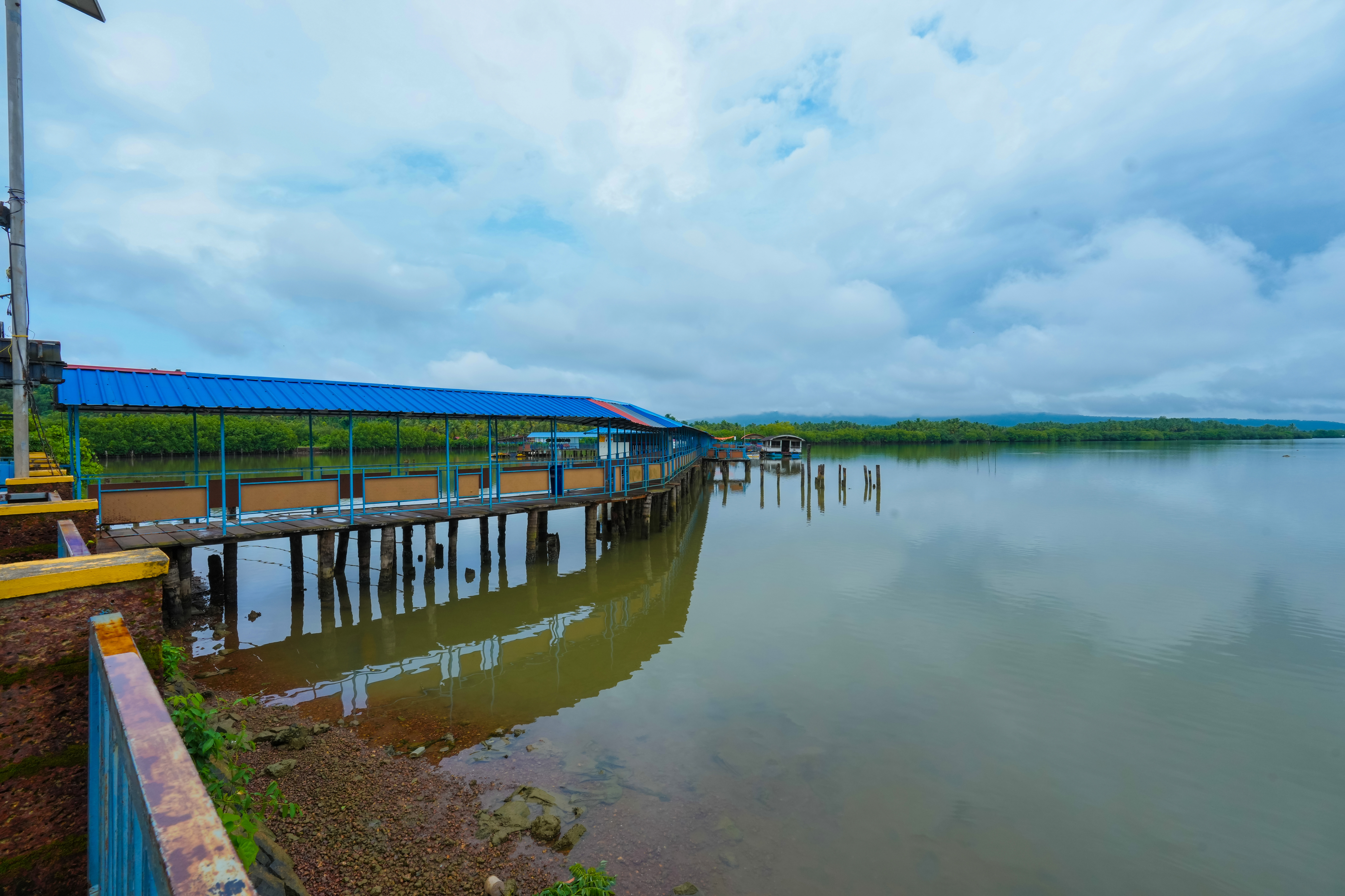 Children playing in the game zone at Vayalapra Floating Park Kannur